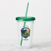 Verre En Acrylique Fierté | Arkansas d'état (Dos)