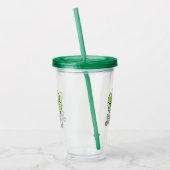 Verre En Acrylique Fille Chanceuse Trèfle Saint-Patrick (Gauche)
