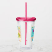 Verre En Acrylique Fille de piscine en bikini plage d'été (Droite)