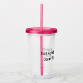 Verre En Acrylique Filles Week-end personnalisable (Devant)