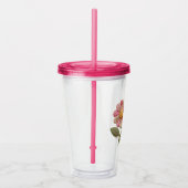 Verre En Acrylique Fleur patchwork dans le style country (Droite)