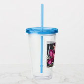 Verre En Acrylique Fleur sourire (Droite)