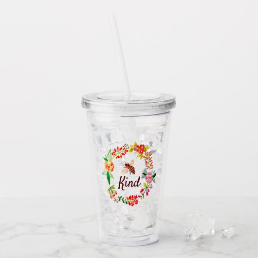 Verre En Acrylique Fleurale gentille (Devant glace)