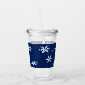 Verre En Acrylique Flocons de neige (Gauche)