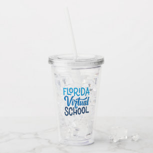 Verre En Acrylique Florida Virtual School Tumbler Acrylique