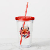 Verre En Acrylique Fox Acrylic Tumbler (Dos)