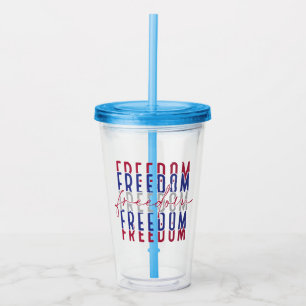 Verre En Acrylique Freedom Kamala Harris