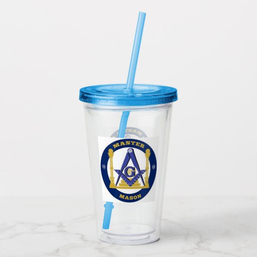 Verre En Acrylique Freemason (Dos)