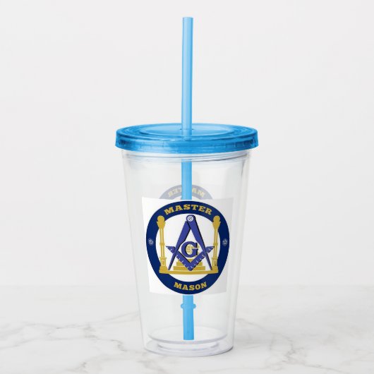 Verre En Acrylique Freemason (Devant)