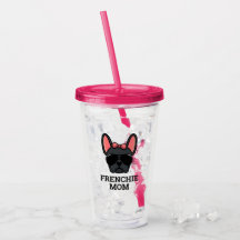 Frenchie Chien Maman Noir Chien Français