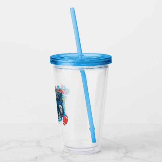 Verre En Acrylique FRIENDS™| Jeu de football (Gauche)