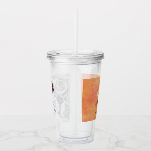 Verre En Acrylique Fruits d'automne (Droite)