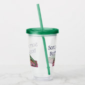 Verre En Acrylique Funny Désolé I'm Booked Dragon Acrylique Tumbler (Gauche)