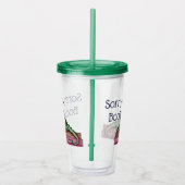 Verre En Acrylique Funny Désolé I'm Booked Dragon Acrylique Tumbler (Droite)