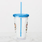 Verre En Acrylique Futur personnalisé Empreinte de léopard de Patholo (Droite)