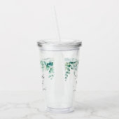 Verre En Acrylique Future mariée eucalyptus verdure fougères forêt (Gauche)