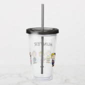 Verre En Acrylique Gang d'arachides | Ajouter Votre Nom (Droite)