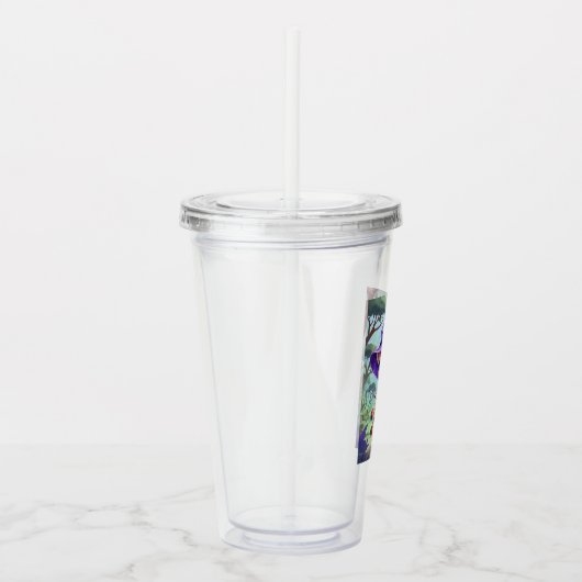 Verre En Acrylique Giraffe Cute Witchy (Droite)