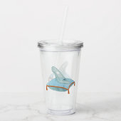 Verre En Acrylique Glass Slipper (Dos)