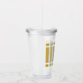 Verre En Acrylique Gold Silver Bronze Metal Hues (Droite)