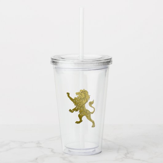 Verre En Acrylique Golden Royal Lion (Devant)