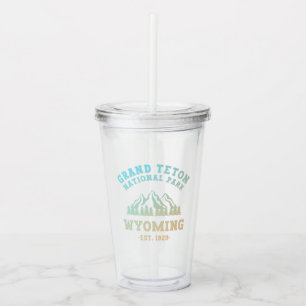 Verre En Acrylique Grand Teton National Park Wyoming USA