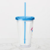 Verre En Acrylique Grande Soeur avec Baby-Sister Personnalisée (Droite)