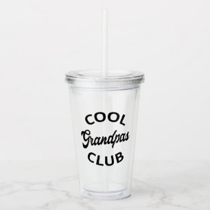 Verre En Acrylique Grandpas Club cool I