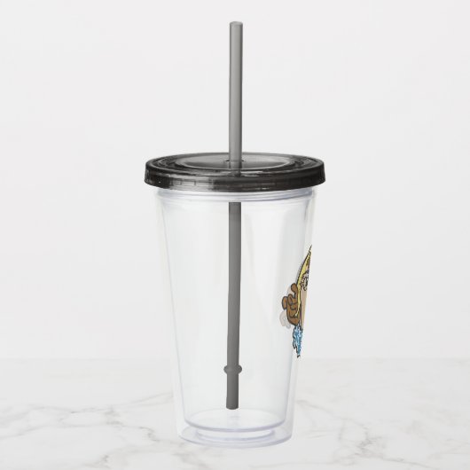 Verre En Acrylique Graphique en cercle extensible TAZ™ (Droite)