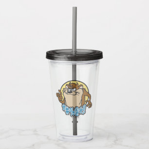 Verre En Acrylique Graphique en cercle extensible TAZ™