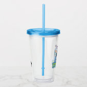 Verre En Acrylique Graphique Nom du caractère de Dexter (Droite)