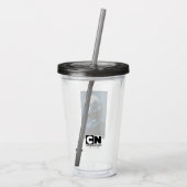 Verre En Acrylique Graphique Toonami TOM 5 Lune (Dos)