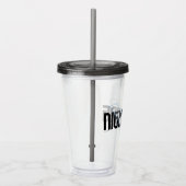 Verre En Acrylique Graphisme de nom Nightwing Hi-Tech (Droite)