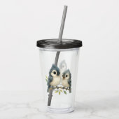 Verre En Acrylique Gras Curious Tufé Titsouris (Dos)