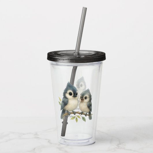 Verre En Acrylique Gras Curious Tufé Titsouris (Dos)