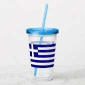 Verre En Acrylique Grèce (Dos)