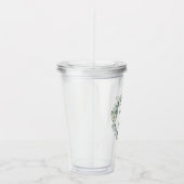 Verre En Acrylique Green Eucalyptus Feuille Verdure Mariage botanique (Droite)