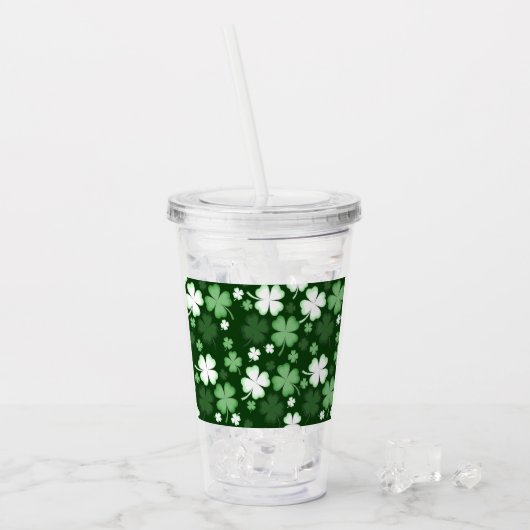 Verre En Acrylique Green Shamrock (Devant glace)