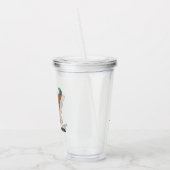 Verre En Acrylique Grizz & Nom Nom - #InternetFamous (Gauche)