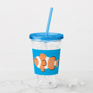 Verre En Acrylique Gros Nemo Poisson !