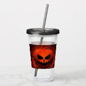 Verre En Acrylique Halloween/Citrouille/automne/automne (Dos)