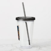 Verre En Acrylique Halloween Monster Jack-o-Lantern & Bat Vixen Girl (Gauche)