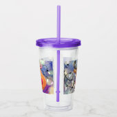 Verre En Acrylique Happy Reindeer - Noël (Droite)