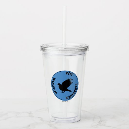 Verre En Acrylique Harry Potter| RAVENCLAW™ House Traits Graphique (Devant)