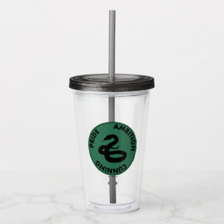 Verre En Acrylique Harry Potter | SLYTHERIN™ Caractéristiques graphiq