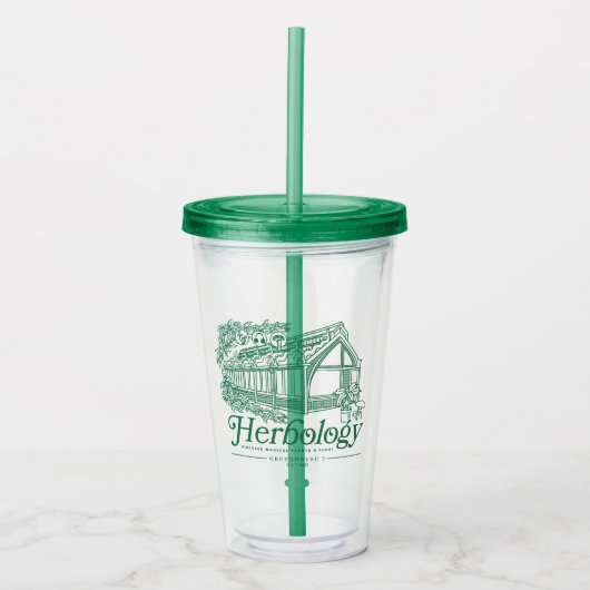 Verre En Acrylique Herbologie HOGWARTS™ (Devant)