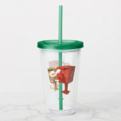 Verre En Acrylique Heure de publication - Chat avec boîte aux lettres (Devant)