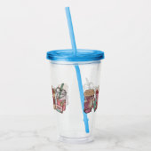 Verre En Acrylique Heure du café Cowboy (Gauche)