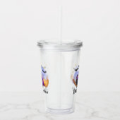 Verre En Acrylique Hisses de chats noirs (Droite)