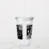 Verre En Acrylique HORROR Comics Tumbler (Droite)